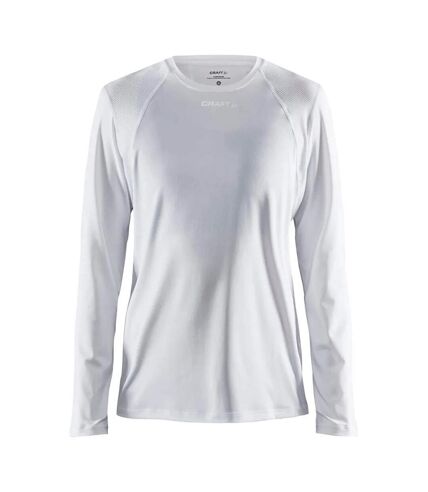 Craft Womens/Ladies ADV Essence Long-Sleeved T-Shirt (White) - UTUB921