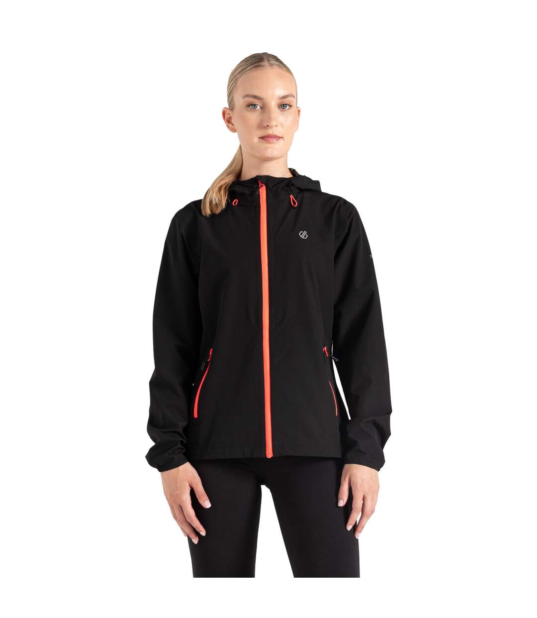 Womens/ladies Gravitate Waterproof Jacket Black Dare 2B-1