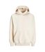Sweat À Capuche Homme Beige Pâle Jack And Jones-2