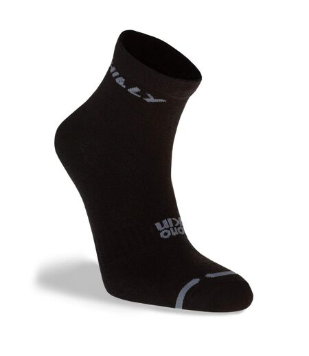Socquettes Homme Noir Gris Hilly