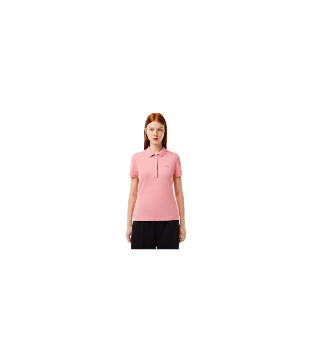 Polo Femme Rose Lacoste-1