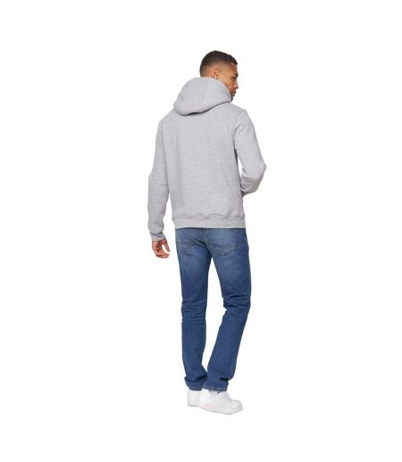 Sweat à capuche manfred homme gris chiné Crosshatch