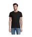 T-shirt Pioneer Homme Noir SOLS-2
