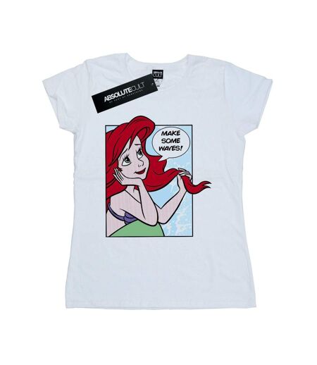 Disney Princess - T-shirt ARIEL POP ART - Femme (Blanc) - UTBI36794