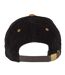 Casquette Corduroy Suade Adulte Noir Caramel Flexfit-2