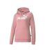 Sweat à Capuche Rose Femme Puma Logo Hoodie - XS