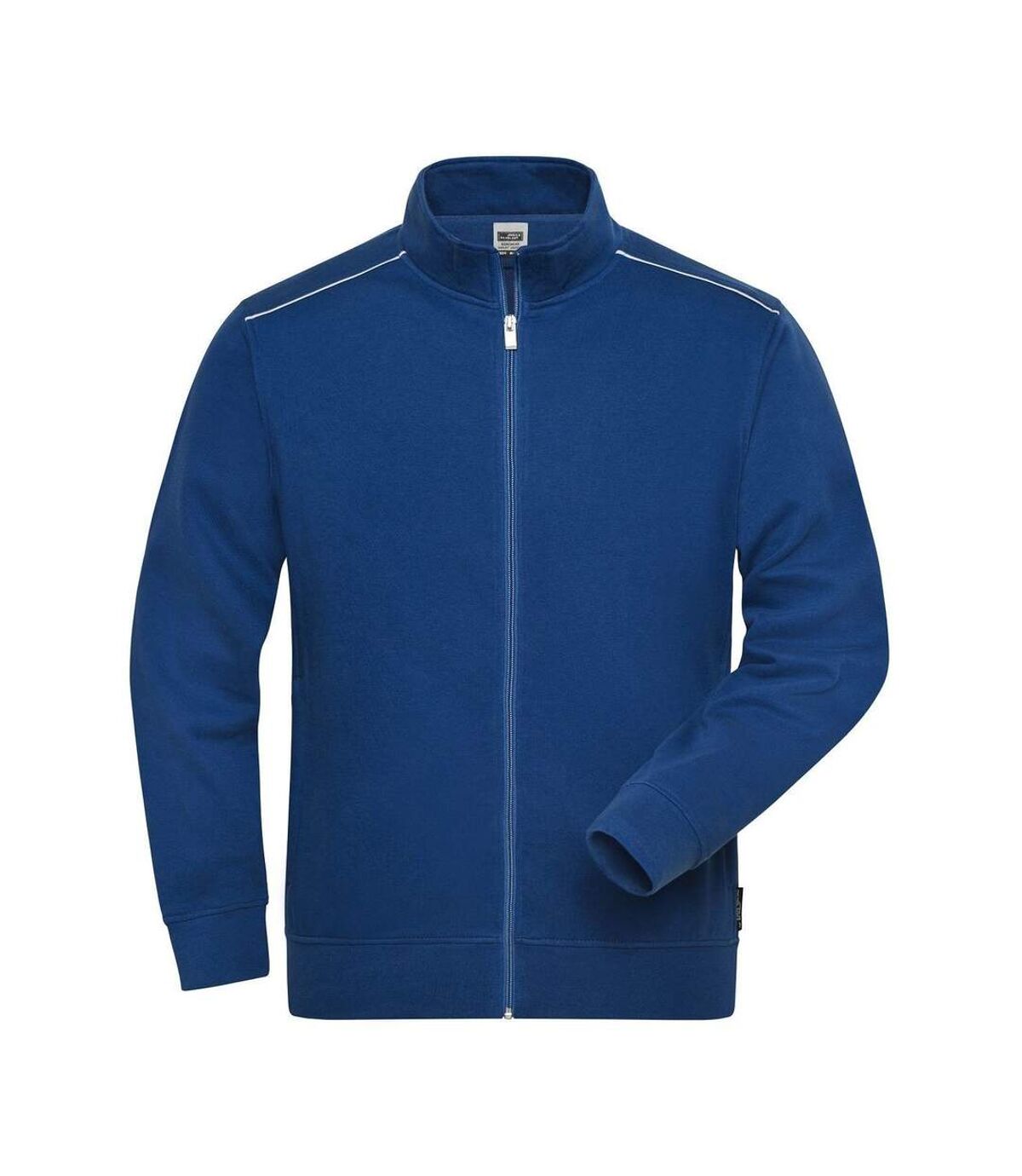 Veste sweat de travail - Homme - JN894 - bleu roi foncé