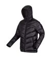 Regatta Mens Toploft II Hooded Padded Jacket (Black)