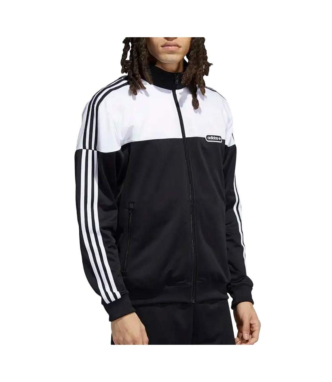 Veste Noir/Blanche Homme Adidas Split Firebird - S-1