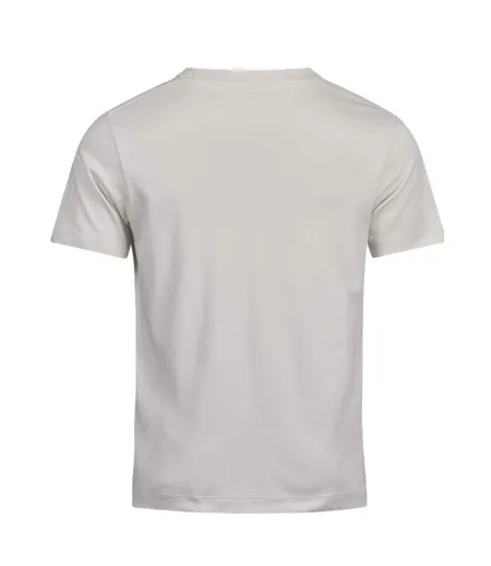 Mens Plain Pima Cotton T-shirt Cement Tee Jays