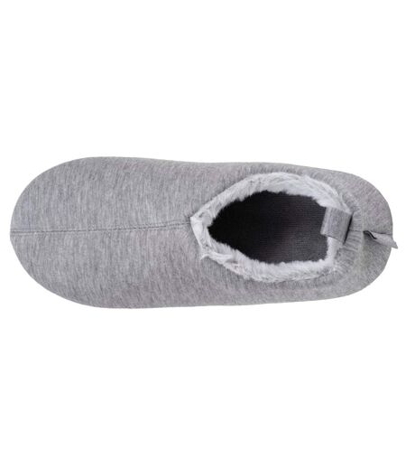 Isotoner Chaussons extra-light Bottillons femme jersey, semelle gomme antidérapante
