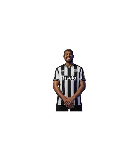 Réplique De Maillot De Foot Motif/style Newcastle United Fc Femme Noir Blanc Castore