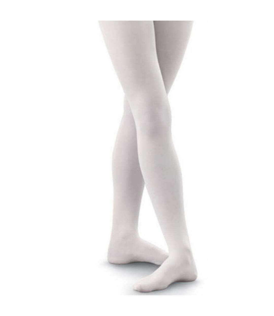 Sock Snob - 1 paire filles et femmes collants dans blanc et roses pour ballerina-4