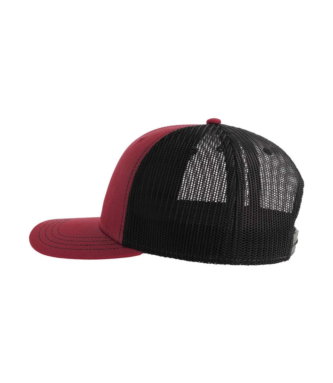 Casquette Trucker Motif/style 6 Panneaux Sonic-s Adulte Bordeaux Noir Atlantis Headwear-3