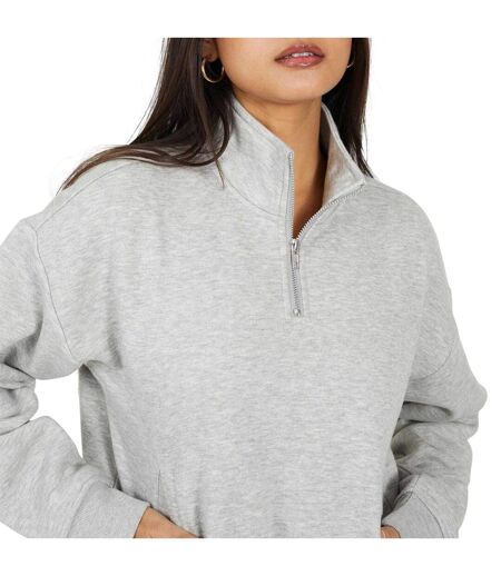 Sweat Femme Gris Chiné Brave Soul