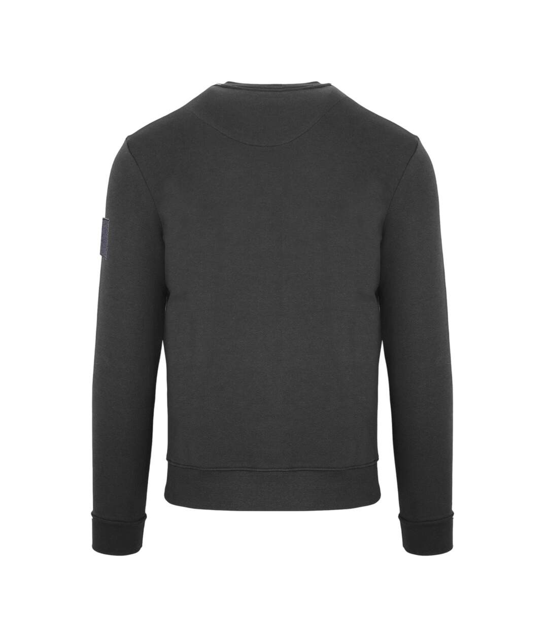 Mens Round Neck Sweatshirt Antracite Aquascutum-2