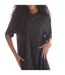 Womens/ladies C_esenni Dress Black Boss-4