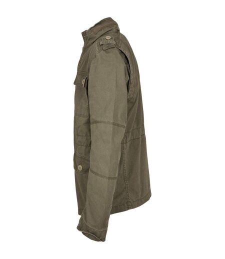 Veste De Campagne Britannia Homme Olive Build Your Brand