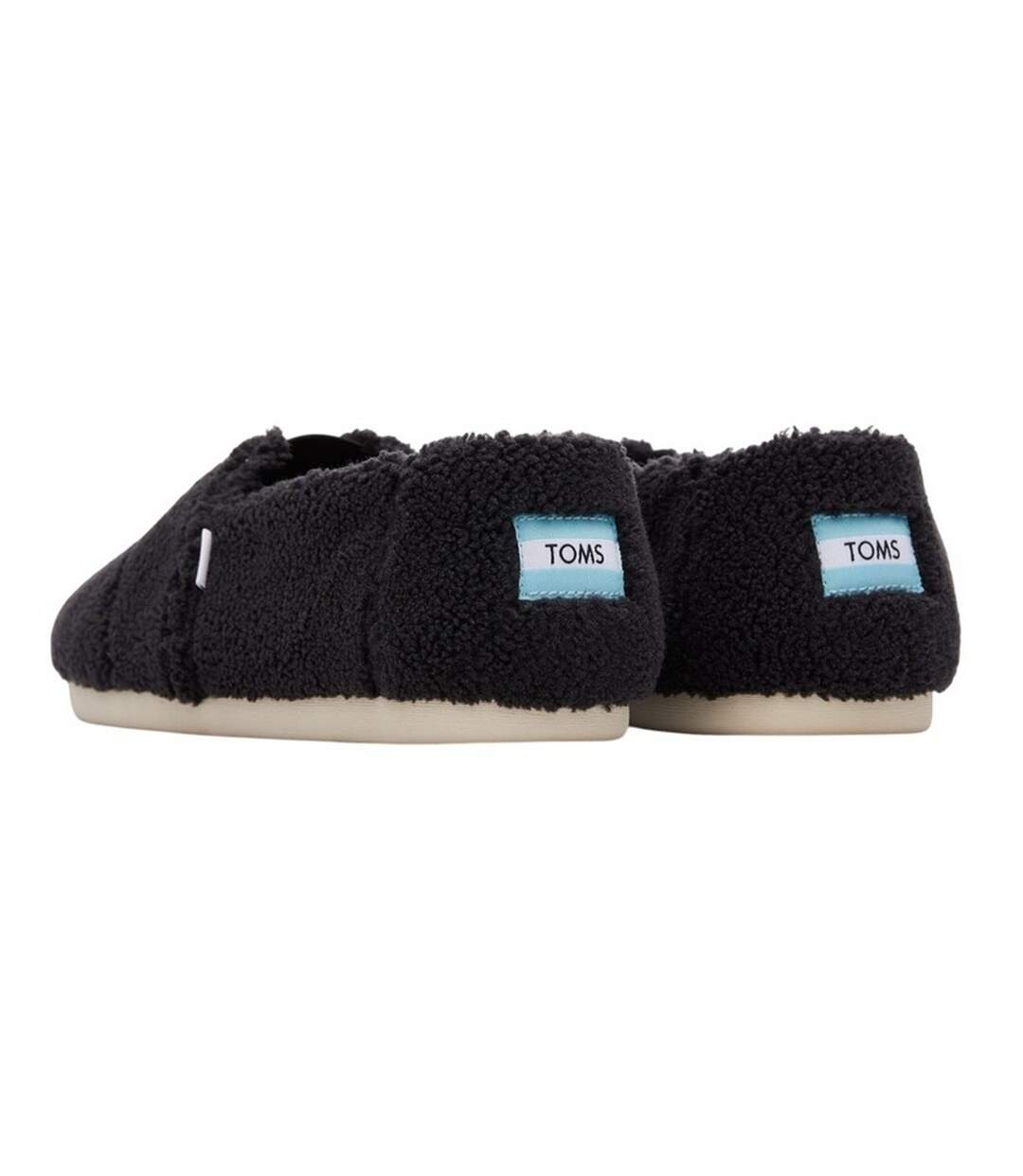 Womens/ladies Alpargata Classic Espadrilles Black Toms-2