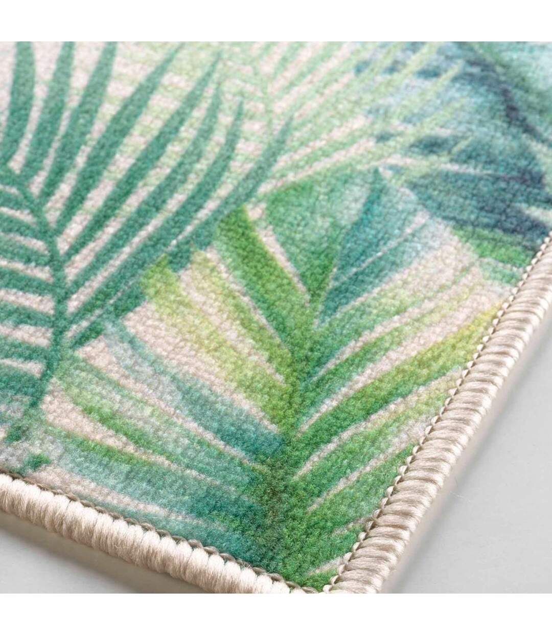 Tapis Déco Imprimé Native 40x60cm Vert-2