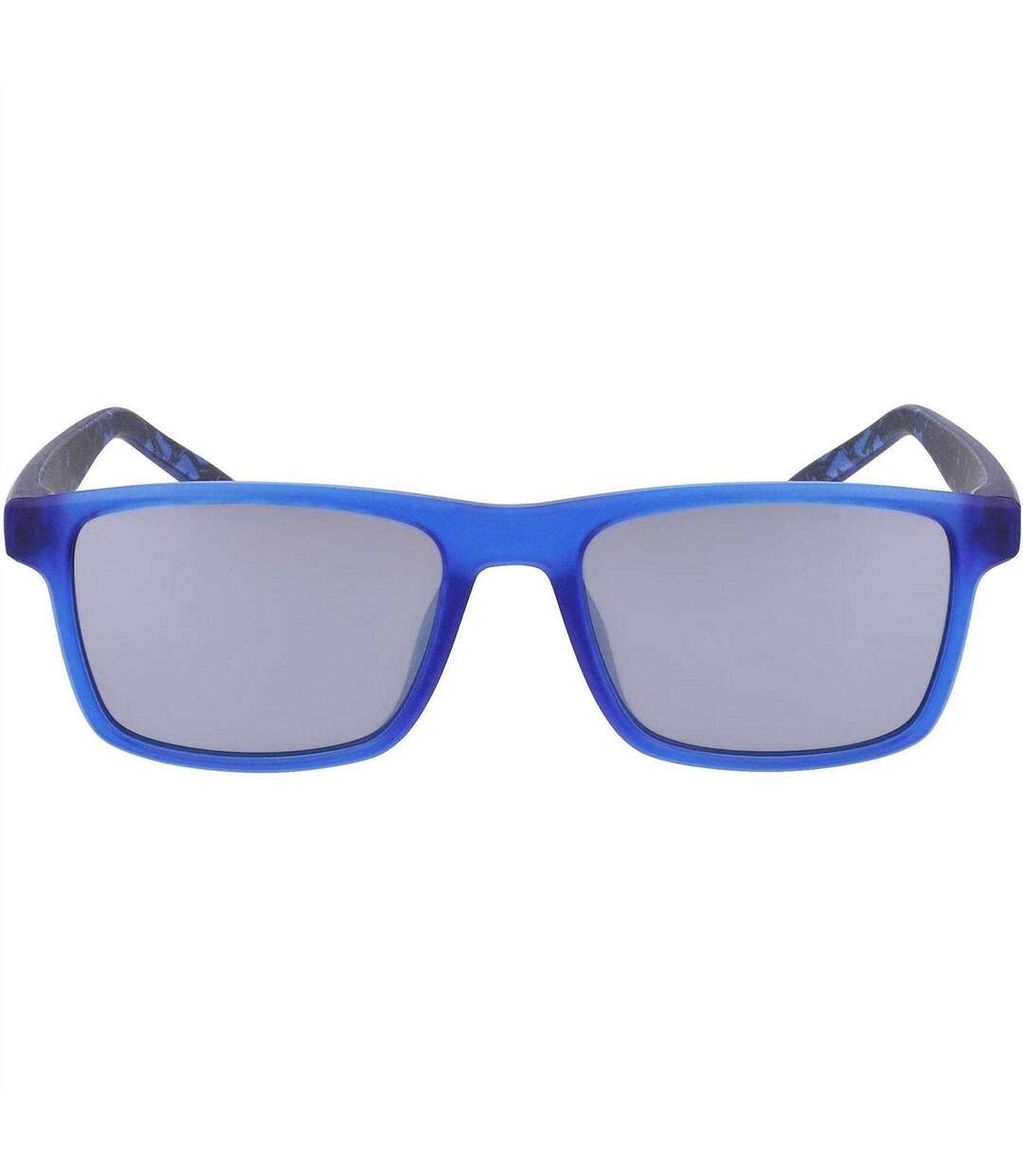 Lunettes De Soleil Tous Les Jours Motif/style Rectangle Adulte Taille Unique Bleu Roi Argenté Nike-1