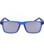 Lunettes De Soleil Tous Les Jours Motif/style Rectangle Adulte Taille Unique Bleu Roi Argenté Nike-1