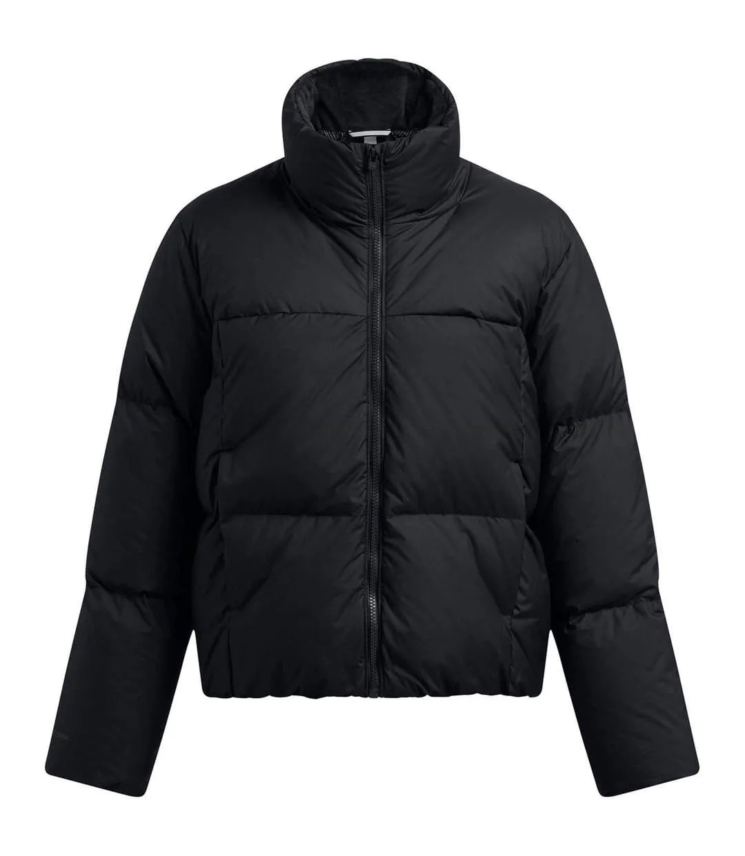 Womens/ladies Puffer Jacket Black Under Armour-2