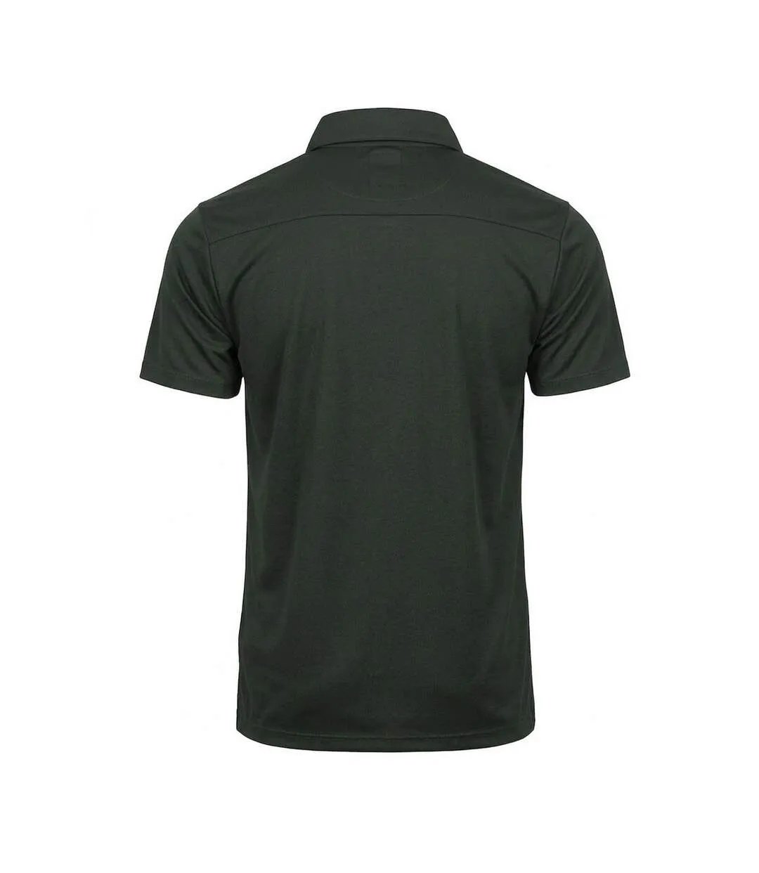 Mens Luxury Sport Polo Shirt Dark Green Tee Jays-2