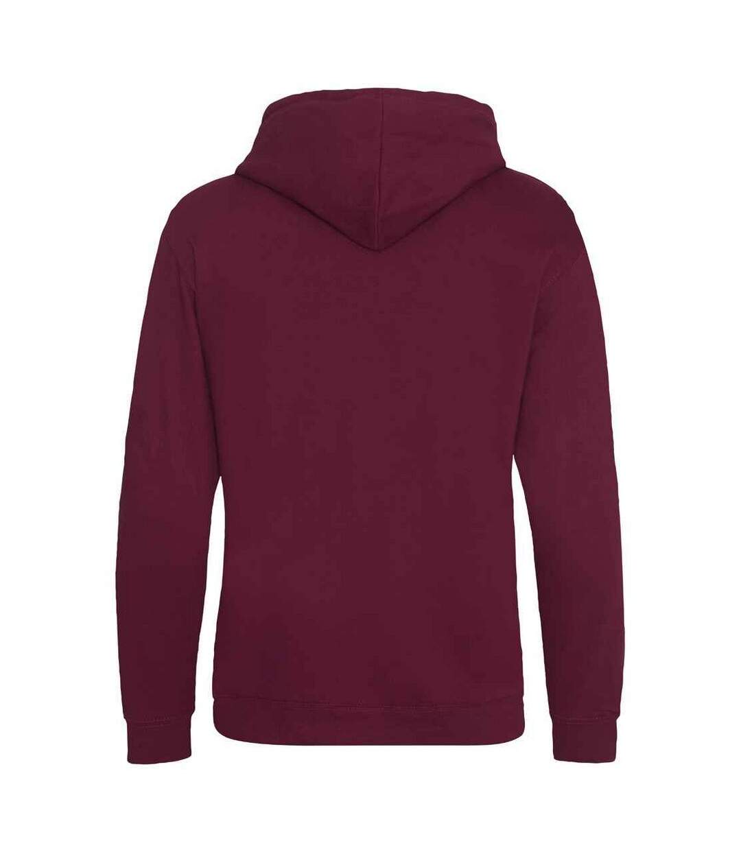 Womens/ladies Epic Hoodie Burgundy Awdis-2