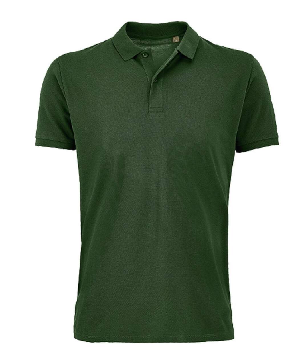 Polo manches courtes BIO - Homme - 03566 - vert bouteille