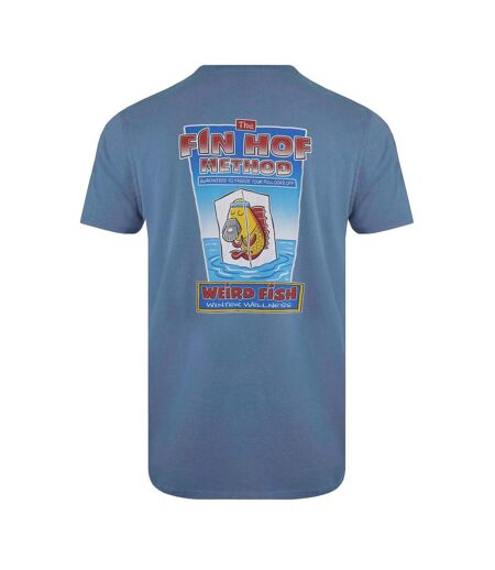 T-shirt Fin Hof Homme Bleu Weird Fish