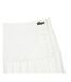 Womens/ladies Knitted Tennis Skirt White Lacoste-4
