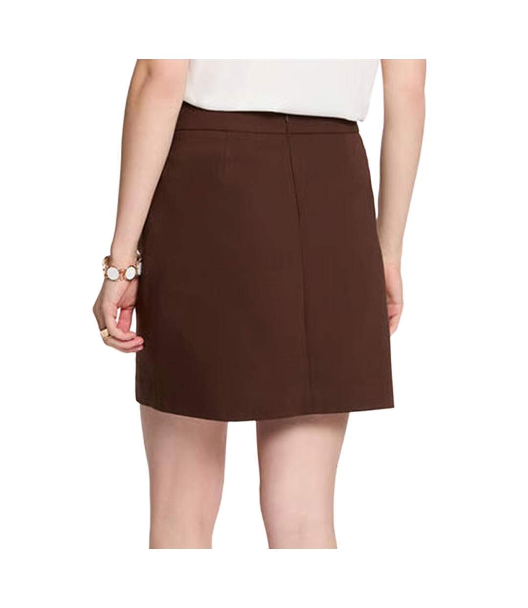 Jupe marron femme morgan jeon-2