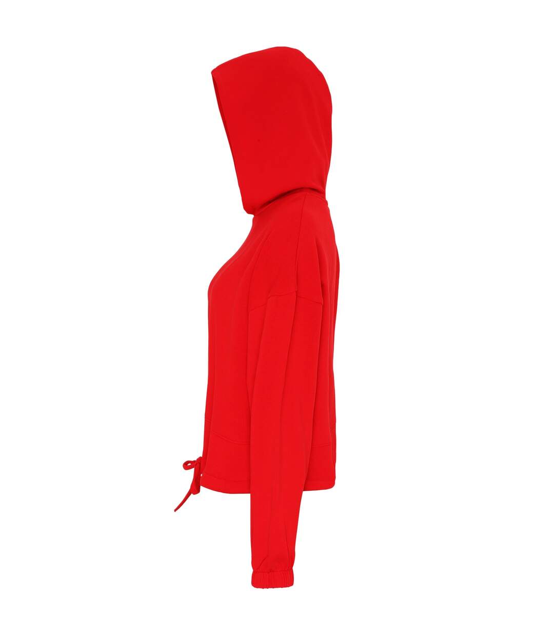 Sweat À Capuche Femme Rouge Feu TriDri-3