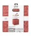 Lot de 2 boites de rangement en tissu Minimalist - 31x31x31cm - Rouge