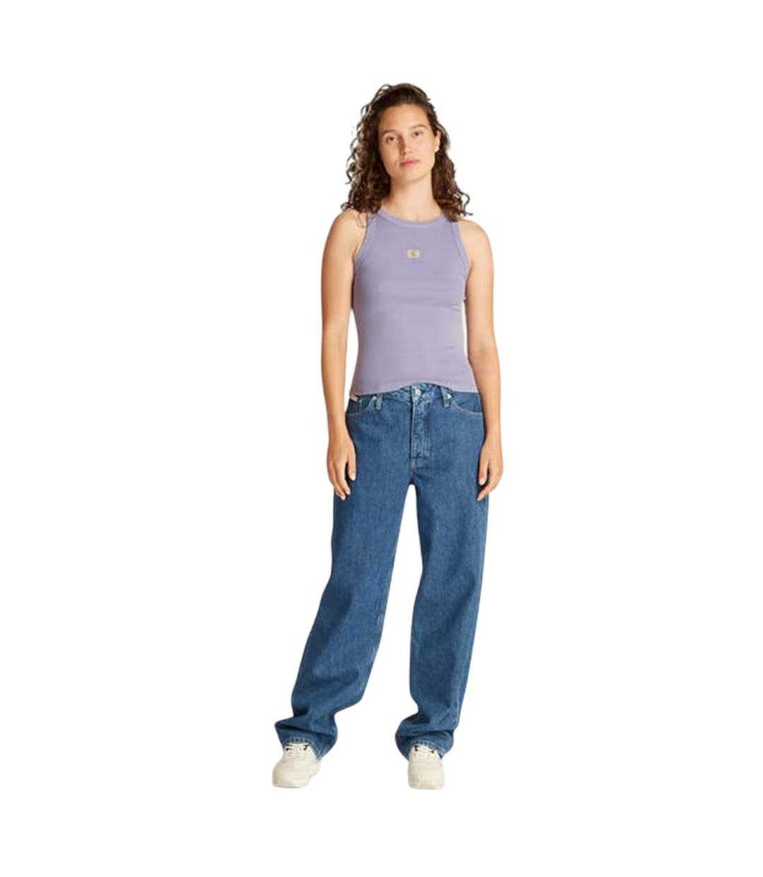 Débardeur Femme Rose Violet Calvin Klein-1