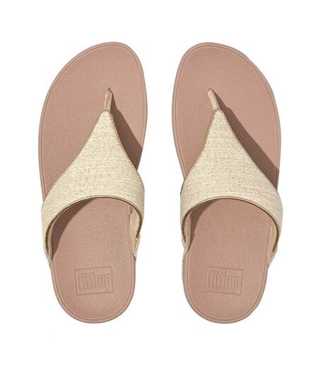 Sandales Lulu Shimmerweave Femme Beige Pierre FitFlop