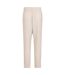 Womens/ladies breeze linen blend trousers beige Mountain Warehouse