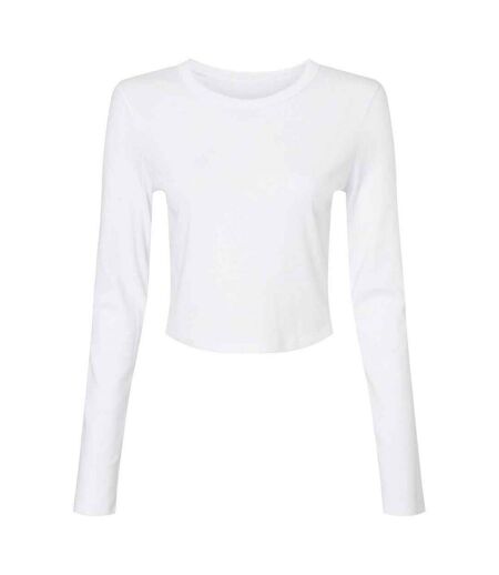 T-shirt femme blanc uni Bella + Canvas