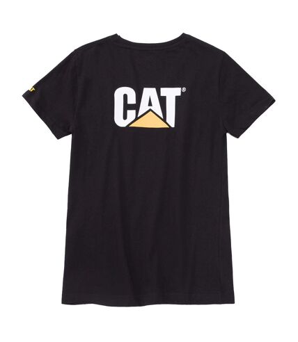 Caterpillar Mens Trademark T-Shirt (Black) - UTFS10777