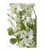 Bouquet de Fleurs Artificielles Mixtes 85cm Blanc-2
