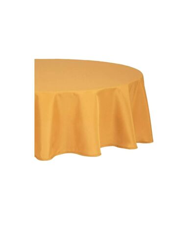 Nappe Antitache Ronde Unie 180cm Ocre
