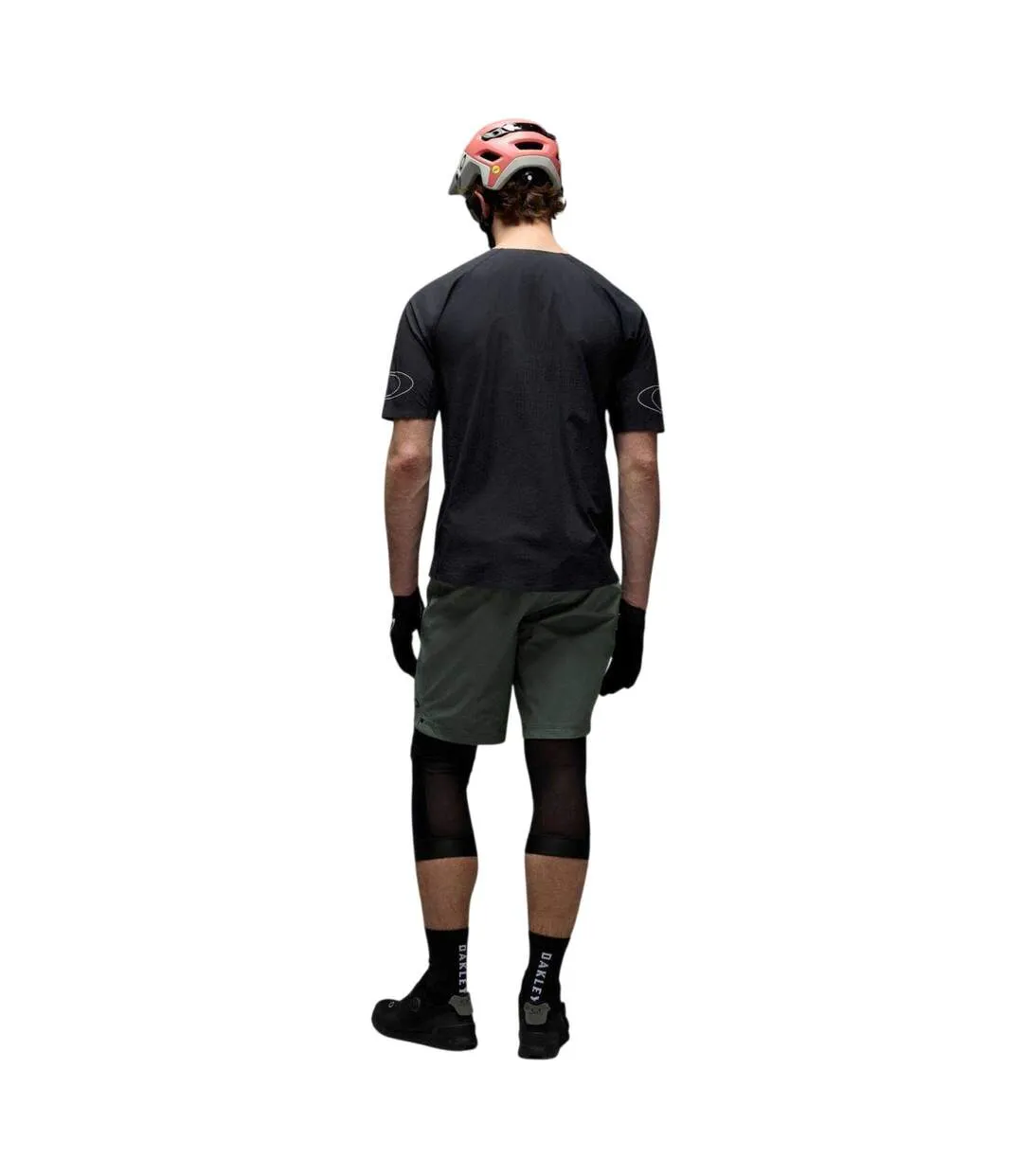Mens Seeker Whip T-shirt Pitch Black Oakley-3