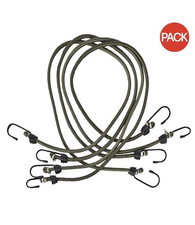 Lot de 4  Bungee tendeurs taille unique olive Trespass