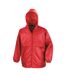 Unisex Adult Lined Lightweight Waterproof Jacket Red Result Core-1