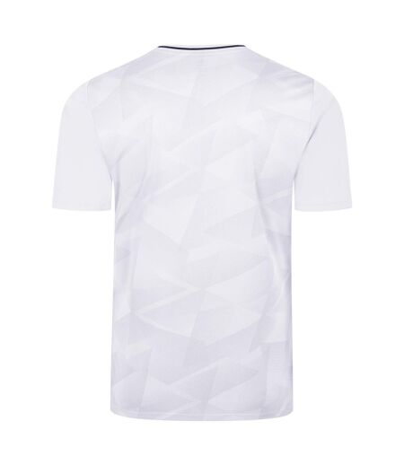 Mens triassic logo short-sleeved jersey white/nimbus cloud Umbro