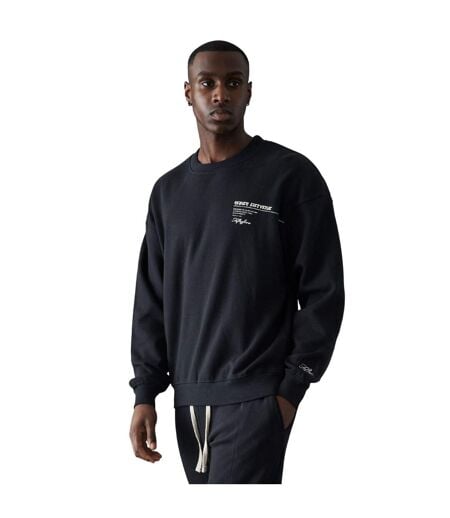 Sweat Style Logo Homme Noir Fiftyfive