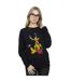 Disney Sweatshirt de renne de Noël Pluto Femme/Ladies (Noir) - UTBI28129-2