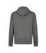 Unisex Adult Pique Regular Hoodie Dark Grey Kustom Kit-2