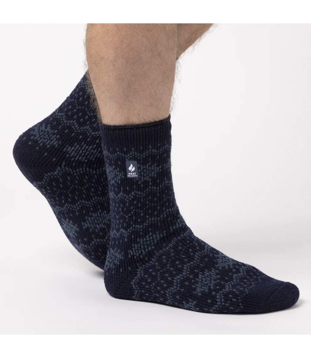 Chaussettes thermiques Jacquard pour hommes pour l'hiver-3